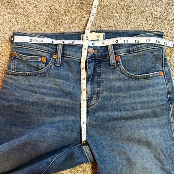 Madewell Kick Out Full Length Blue Jean Size 26 - Picture 7 of 7